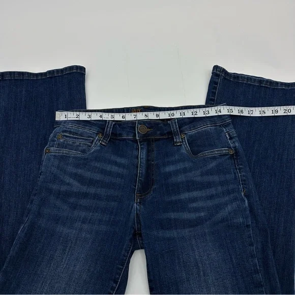 KUT from the Kloth Nicole Bootcut Jeans Dark Wash Size 6 - Picture 10 of 14